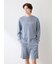 【ONLINE限定】【HOMME】コットン裏毛プルオーバー