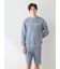 【ONLINE限定】【HOMME】コットン裏毛プルオーバー