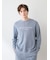 【ONLINE限定】【HOMME】コットン裏毛プルオーバー