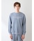 【ONLINE限定】【HOMME】コットン裏毛プルオーバー