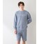 【ONLINE限定】【HOMME】コットン裏毛ハーフパンツ