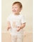 【BABY】ぬいぐるみワンポイントTシャツ