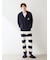 【ONLINE限定】【HOMME】ベビモコベアワンポイントカーディガン
