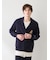 【ONLINE限定】【HOMME】ベビモコベアワンポイントカーディガン