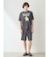 【ONLINE限定】【HOMME】【接触冷感】レーヨンジェラートベアプリントTシャツ&ハーフパンツセット
