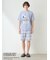 【PEANUTS】【HOMME】スムーズィーボーダーハーフパンツ