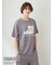 【PEANUTS】【HOMME】【接触冷感】ワンポイントTシャツ