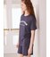 カジュアルレーヨンロゴTシャツ&ショートパンツセット