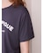 カジュアルレーヨンロゴTシャツ&ショートパンツセット