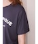 カジュアルレーヨンロゴTシャツ&ショートパンツセット