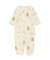 【新生児】ドローイングベア柄2WAYオール