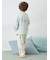 【KIDS】エアリーモコドローイングベアカーディガン