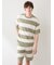 【HOMME】【UVカット】スムーズィーliteクール2ボーダープルオーバー