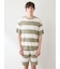 【HOMME】【UVカット】スムーズィーliteクール2ボーダープルオーバー
