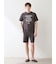 【HOMME】モーニングドッグプリントハーフパンツ