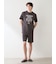 【HOMME】モーニングドッグプリントハーフパンツ