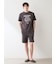 【HOMME】モーニングドッグプリントハーフパンツ