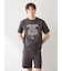 【HOMME】モーニングドッグプリントTシャツ