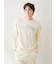 【HOMME】【抗菌防臭】ハートロゴ裏毛プルオーバー