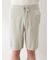 【HOMME】【UVカット】スムーズィーliteクールロゴジャガードプルオーバー&ハーフパンツセット
