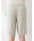 【HOMME】【UVカット】スムーズィーliteクールロゴジャガードプルオーバー&ハーフパンツセット