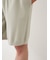 【HOMME】【UVカット】スムーズィーliteクールロゴジャガードプルオーバー&ハーフパンツセット