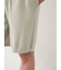 【HOMME】【UVカット】スムーズィーliteクールロゴジャガードプルオーバー&ハーフパンツセット