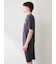 【HOMME】カジュアルレーヨンロゴTシャツ&ハーフパンツセット