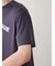 【HOMME】カジュアルレーヨンロゴTシャツ&ハーフパンツセット