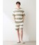 【HOMME】【UVカット】スムーズィーliteクール2ボーダーハーフパンツ