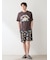 【ヒラノトシユキ】【HOMME】PLANEDOGワンポイントプリントTシャツ