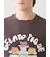 【ヒラノトシユキ】【HOMME】PLANEDOGワンポイントプリントTシャツ