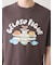 【ヒラノトシユキ】【HOMME】PLANEDOGワンポイントプリントTシャツ