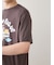 【ヒラノトシユキ】【HOMME】PLANEDOGワンポイントプリントTシャツ