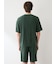 【HOMME】スムーズィーliteカジュアルロゴジャガードプルオーバー&ハーフパンツセット