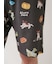 【ヒラノトシユキ】【HOMME】PLANEDOG柄プリントハーフパンツ