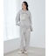 【ONLINE限定】【UVカット】お散歩ドッグワンポイント裏毛プルオーバー&ロングパンツセット