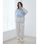 【ONLINE限定】【UVカット】お散歩ドッグワンポイント裏毛プルオーバー&ロングパンツセット