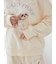 【ONLINE限定】【UVカット】お散歩ドッグワンポイント裏毛プルオーバー&ロングパンツセット