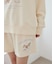 【ONLINE限定】【UVカット】お散歩ドッグワンポイント裏毛プルオーバー&ロングパンツセット