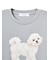 【ONLINE限定】【HOMME】お散歩ドッグワンポイントTシャツ&ロングパンツセット