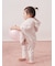 【ラッピング済み】【BABY】パウダーベアポンチョ&ストローマグセット BOX付き