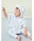 【ラッピング済み】【BABY】パウダーベアポンチョ&ストローマグセット BOX付き