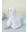 【ラッピング済み】【BABY】パウダーベアポンチョ&スタイセット BOX付き
