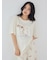 【ONLINE限定】【UVカット】お散歩ドッグワンポイントTシャツ&ショートパンツセット