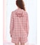 チェック柄シャツ