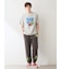 【SESAMESTREET×CPDHOOME meets GELATOPIQUE】コットンワンポイントプリントTシャツ