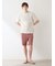 【UNISEX】リップルボーダーハーフパンツ