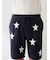 【UNISEX】エアリーモコカレッジスタージャガードハーフパンツ