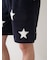 【UNISEX】エアリーモコカレッジスタージャガードハーフパンツ